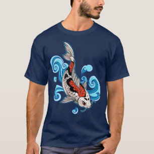 T-shirt Tatouage japonais de carpe koi du Japon526