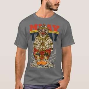 T-shirt Tatouage Muay Thai Hanuman L'Art des Huit Membres
