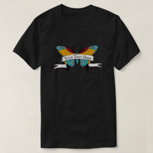 T-shirt Tatouage Papillon - Créez le Vôtre