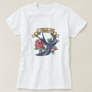 T-shirt Tatouage rétro