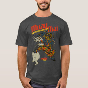 T-shirt Tatouage Vintage Sak Yant Muay Thai Tha Art de Hui