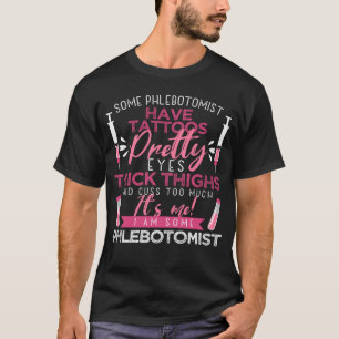 T-shirt Tatouages de phlébotomie épais Citations pour Veni