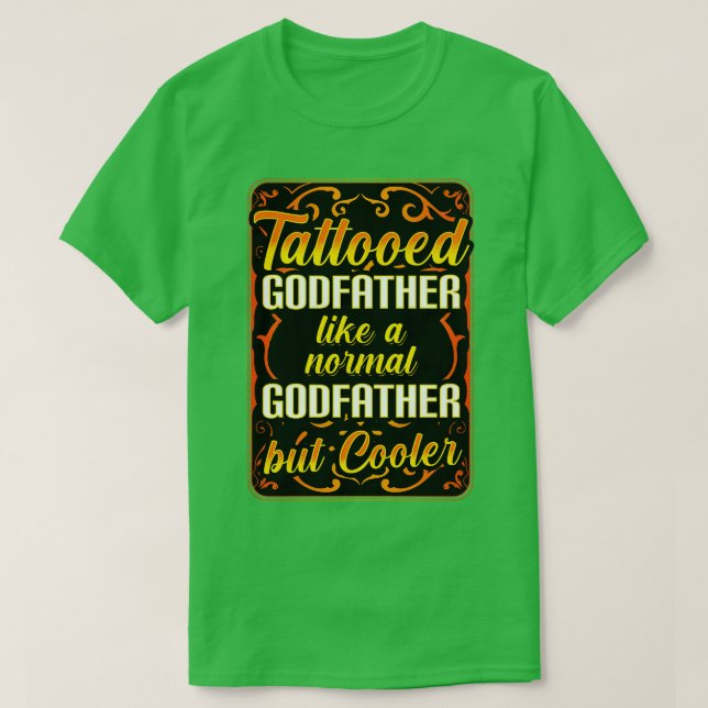 T-shirt Tatoué Comme Un Normal Mais Glacière (Design devant)