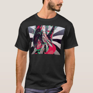 T-shirt Tatouée fille art psychédélique