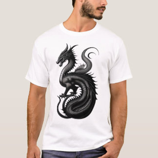 T-shirt Tattoo dragon