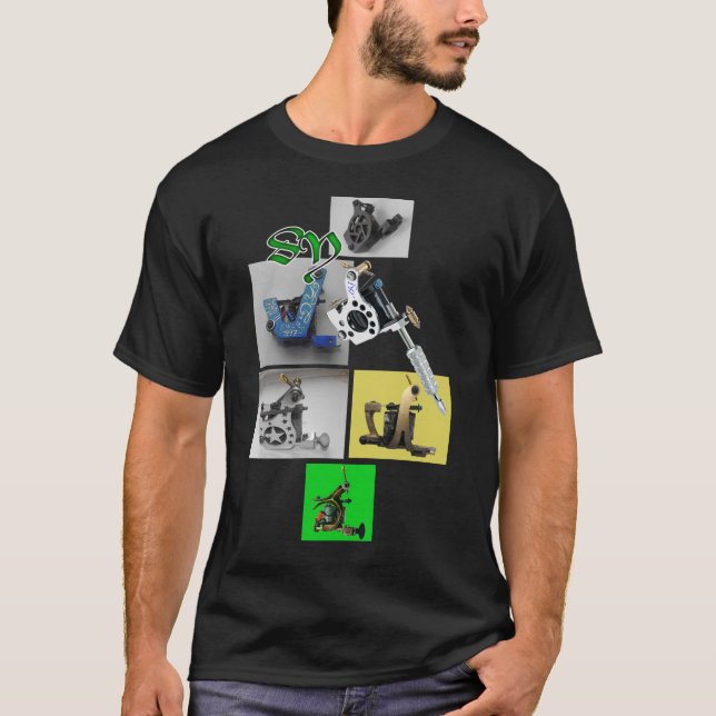 T-shirt tattoo_guns (Devant)