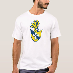 T-shirt Tau Gamma Theta Crest - Blanc
