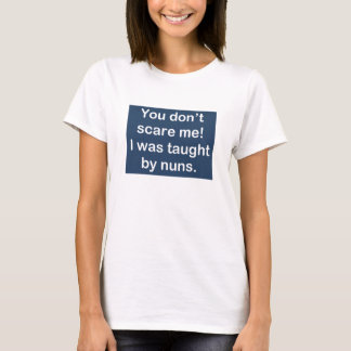 T-shirt Taught by Nuns in Dark Blue