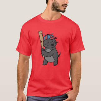 T-shirt Taupe joue au cadeau de monticule d'animal de base
