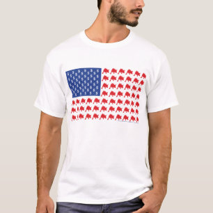 T-shirt Taureau-Drapeau