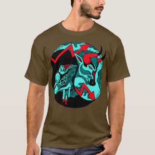 T-shirt Taureau et ours