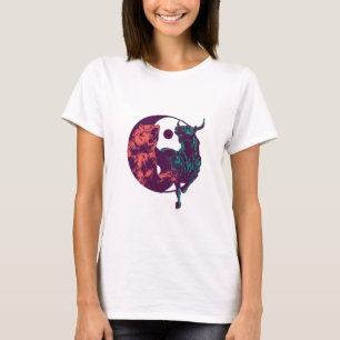 T-shirt Taureau et ours - Bourse