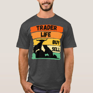 T-shirt Taureau et ours du marché Stock