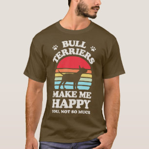 T-shirt Taureaux me rendre heureux Sunset Retro pour homme