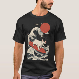 T-shirt Taurillon français surfant japonais