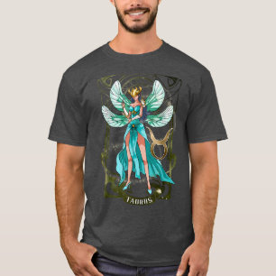 T-shirt Taurus Anime Anniversaire Fées Taurus