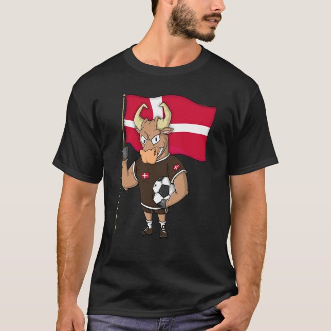 T-shirt Taurus Fan Denmark (Devant)