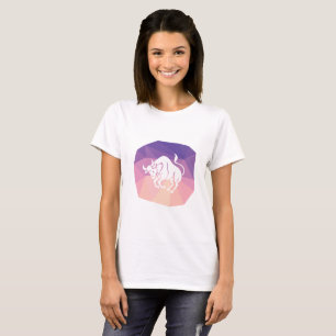 T-shirt Taurus signe zodiaque taureau moderne