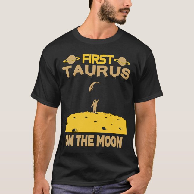 T-shirt Taurus Sur La Lune (Devant)