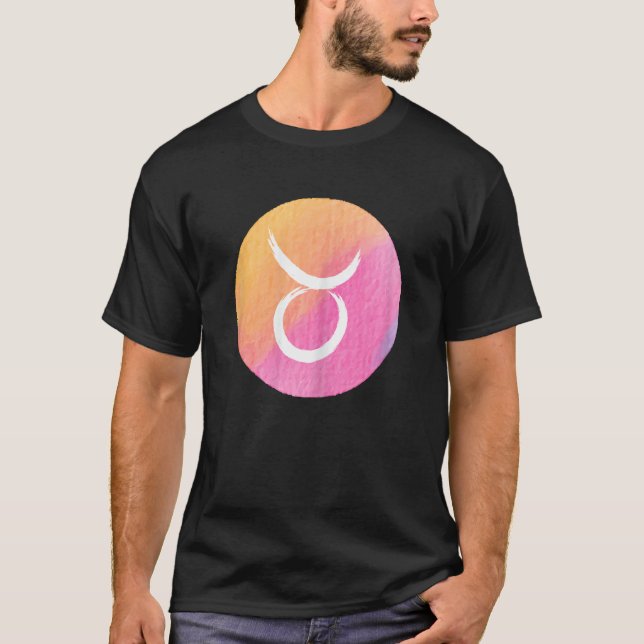 T-shirt Taurus Zodiac Femme Pour Son Horoscope Astrologie  (Devant)