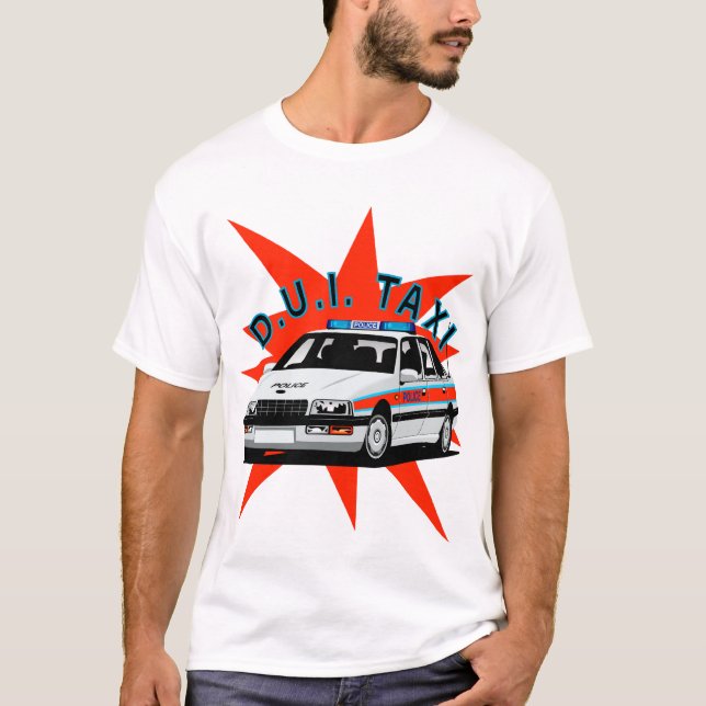 T-SHIRT TAXI DE DUI (Devant)