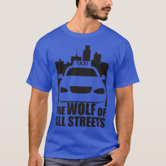 T-shirt Taxi Driver Wolf De Toutes Les Rues Taxi Driver Ci