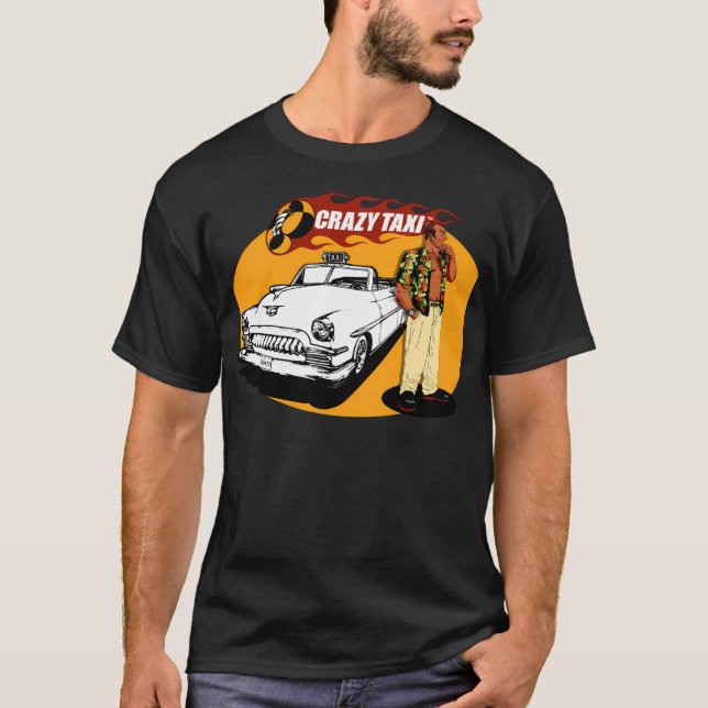 T-shirt Taxi fou - Gus (Devant)
