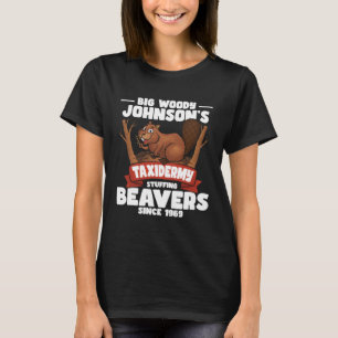 T-shirt Taxidermie Castors de farce Taxidermist Animal Stu