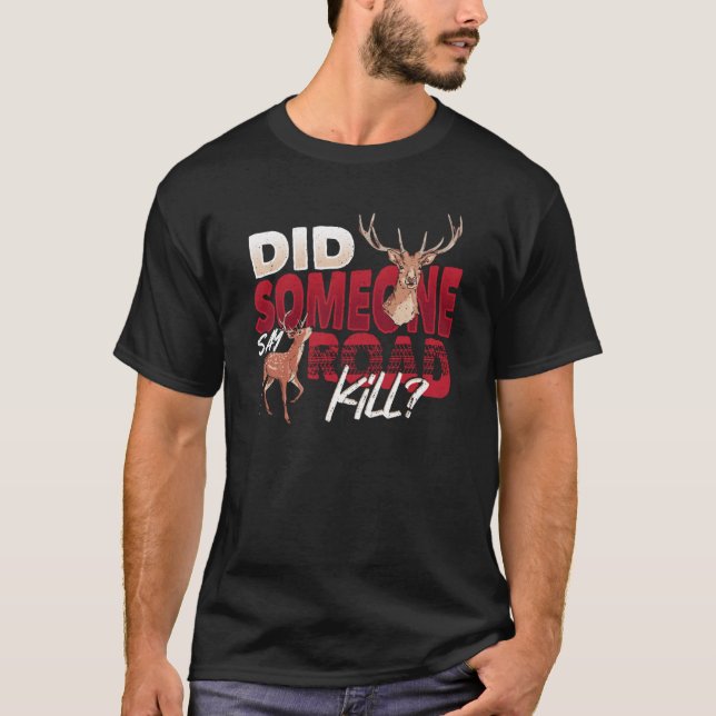 T-shirt Taxidermiste Quelqu'un a dit Taxidermie de cadavre (Devant)