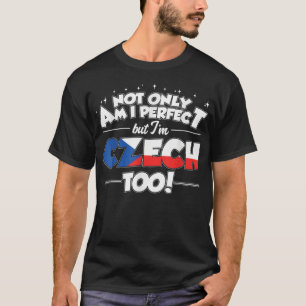 T-shirt Tchécoslovaquie parfaite et tchèque
