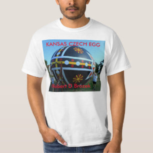 T-shirt tchèque d'oeufs du Kansas