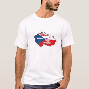 T-shirt Tchèque vous-même