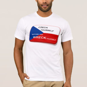 T-shirt TCHÈQUE vous-même