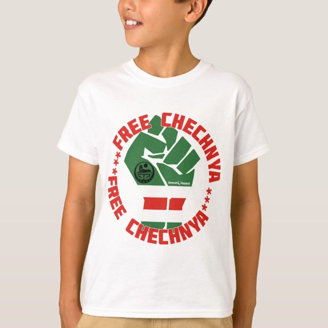 T-shirt Tchétchénie libre (Devant)