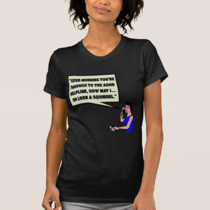 T-shirt TDAH drôle