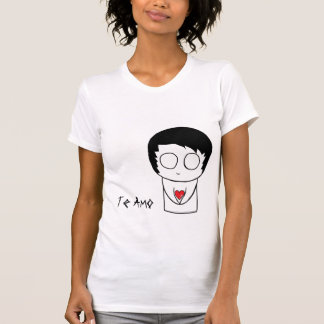 T-shirt Te J'aime Emo