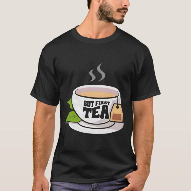 T-shirt Tea Aromatic Beverage Tea Aroma Tea Drinking (Devant)