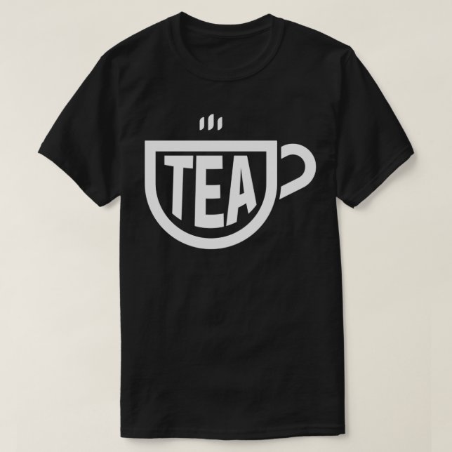 T-shirt Tea Cup pour les amateurs de thé (Design devant)