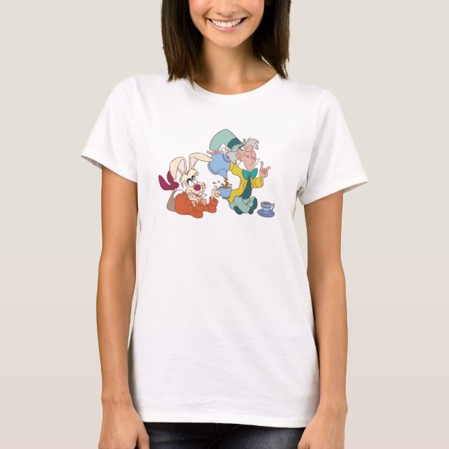 T-shirt Tea Party avec le Mad Hatter Disney (Devant)