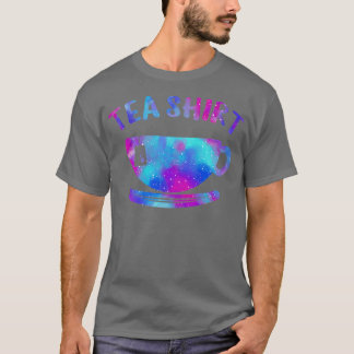T-shirt Tea Shirt Tea Lover Tea Addict Amusant Avec Des Di