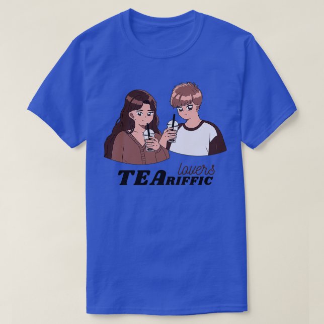 T-shirt Tea Time Framed 25 (Design devant)
