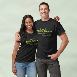 T-shirt Tea vert