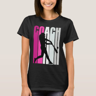 T-shirt Teach Female Baseballteacher Master Coach Softball