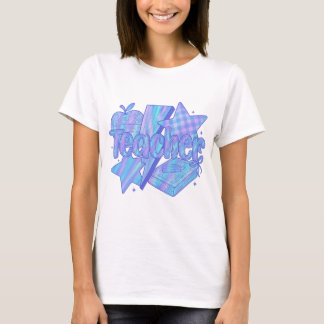 T-shirt Teacher coquette floral png|Gifted teacher png