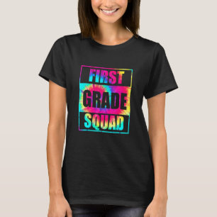 T-shirt Teacher De 1Ère Année Tee Dye Retour À L'École Ens