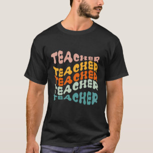 T-shirt Teacher du Colorful