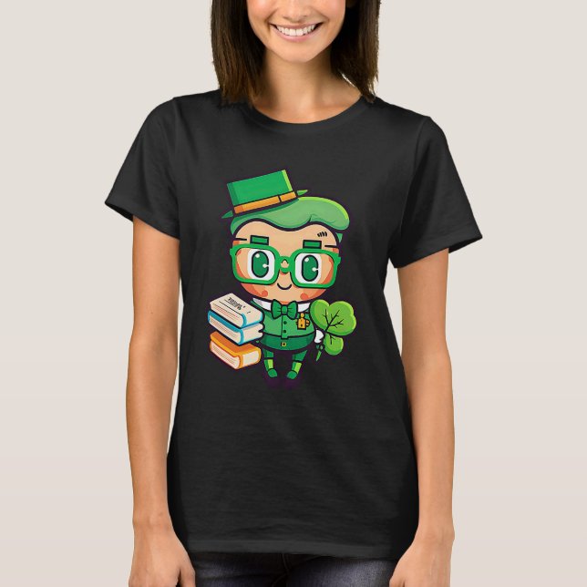 T-shirt Teacher Leprechaun St Patricks Day Teacher (Devant)