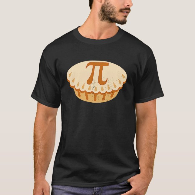 T-shirt Teacher Student Apple Pie Pi Day Symbol  Math (Devant)