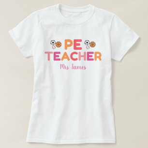 T-shirt Teacher Tshirt, éducation physique
