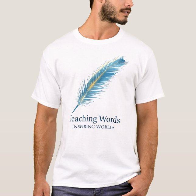 T-shirt “Teaching Words, Inspiring Worlds”| Proud Dad of a (Devant)